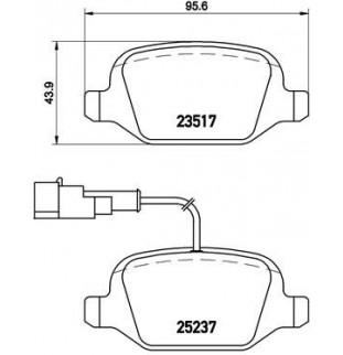 Kit Pastiglie Brembo Freno...