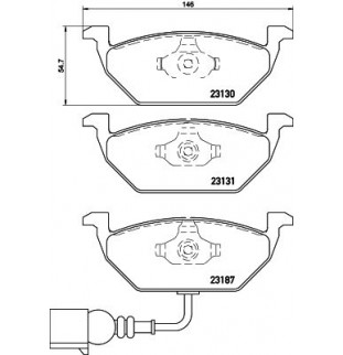 Kit Pastiglie Freno BREMBO...