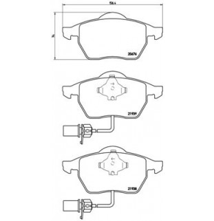 Kit Pastiglie Brembo Freno...