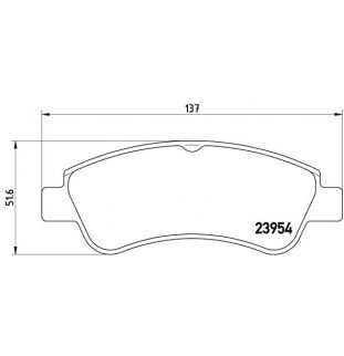 Kit Pastiglie Brembo P61066...