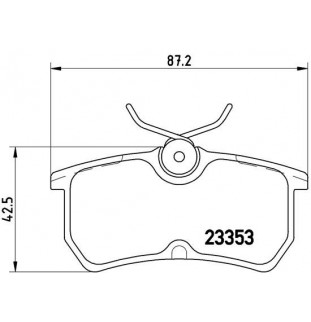 Kit Pastiglie Brembo P24047...