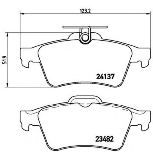 Kit Pastiglie Brembo P59042...