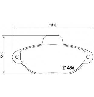 Kit Pastiglie Brembo P23060...