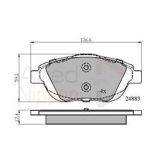 Kit Pastiglie Comline CBP02027