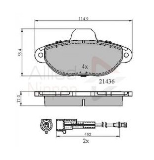 Kit Pastiglie Comline CBP2509